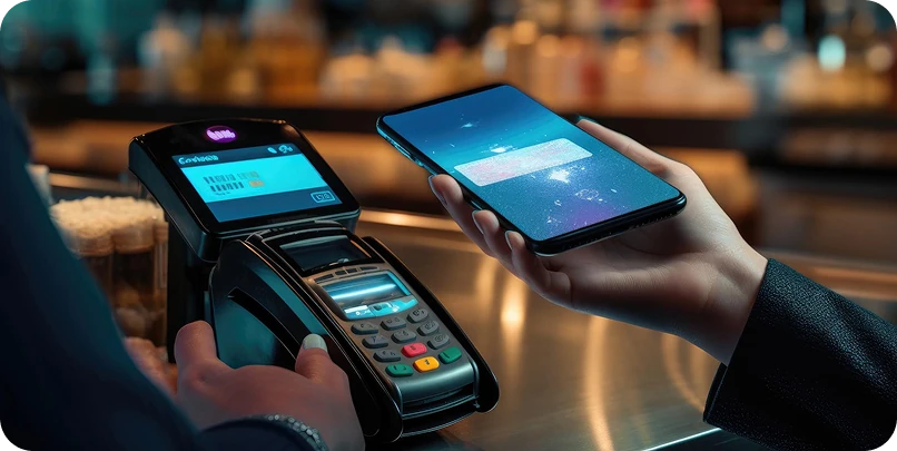 Contactless payment on a POS terminal
